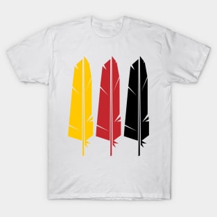Three Feathers Ojibwe WAWEZHI CANADA T-Shirt